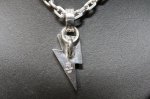 画像9: 銀稲妻一閃(M)　Lightning Pendant(稲妻ペンダント）・（受注生産品・Built-to-order products） (9)