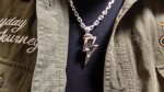画像19: 銀稲妻一閃(M)　Lightning Pendant(稲妻ペンダント）・（受注生産品・Built-to-order products） (19)