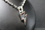 画像5: 銀稲妻一閃(M)　Lightning Pendant(稲妻ペンダント）・（受注生産品・Built-to-order products） (5)