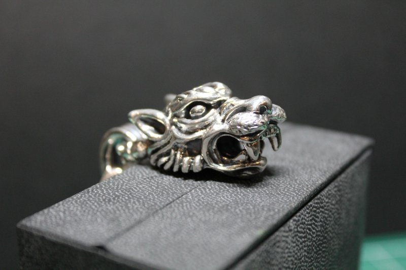 画像1: 銀冥府魔犬  Kerberos Pendant（受注生産品・Built-to-order products） (1)