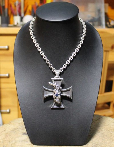 画像1: TRIBE Skull Necklace（完全オーダーメイド・非売品）