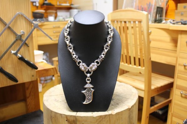 画像1: New World pendant Necklace（受注生産品・Built to Order Products）  (1)