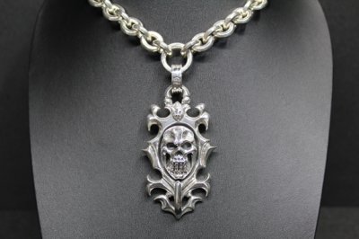 画像2: Imperial Shield Skull Necklace（受注生産品・Built to Order Products） 