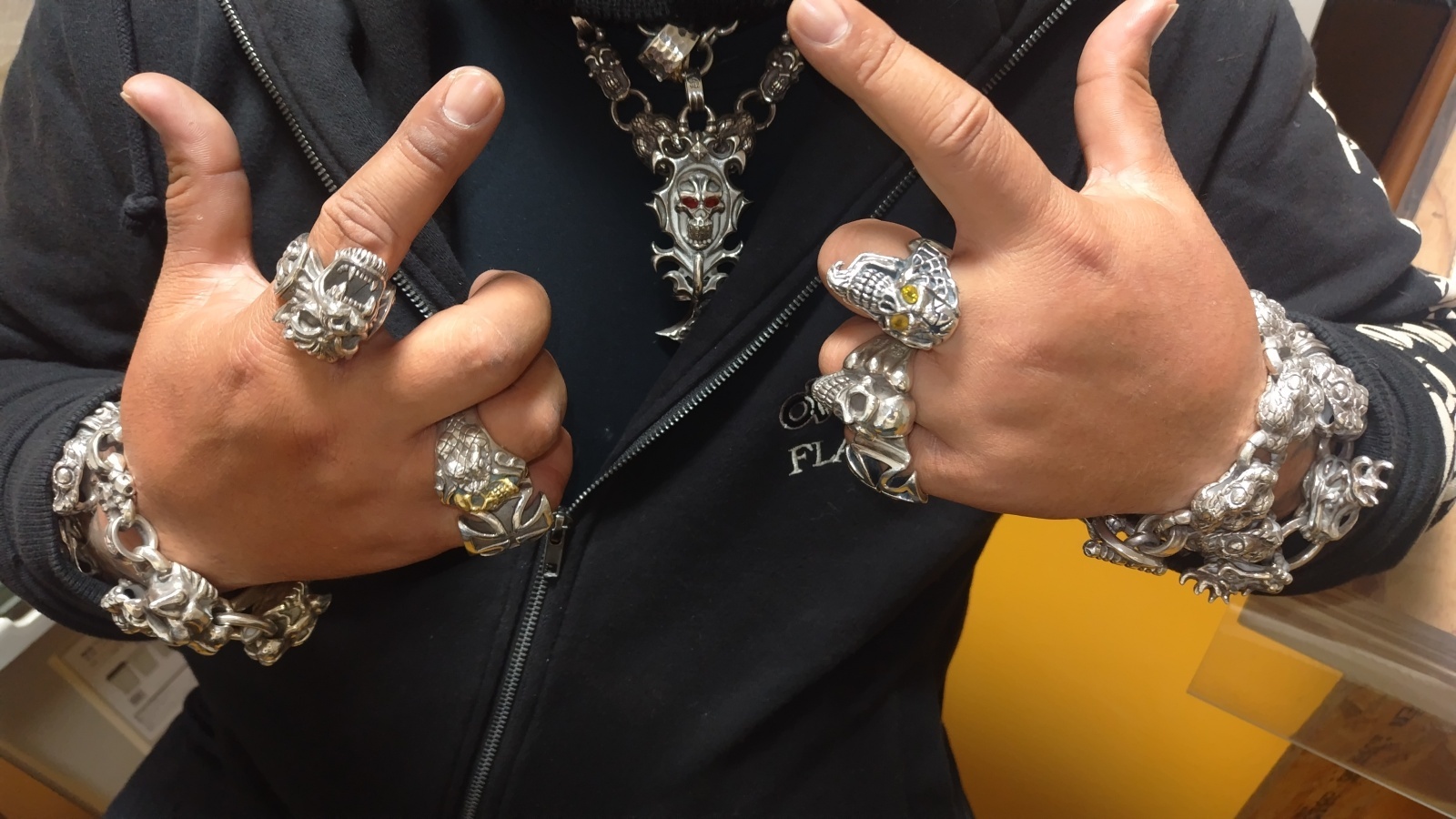 デリックハートシルバーアクセサリーDeryckHeart多田芳正
