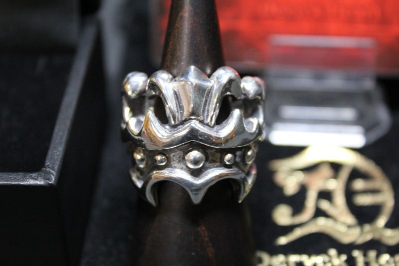 銀大王冠輪　Big Crown Ring・ビッグクラウンリング（受注生産品・Built-to-order products）