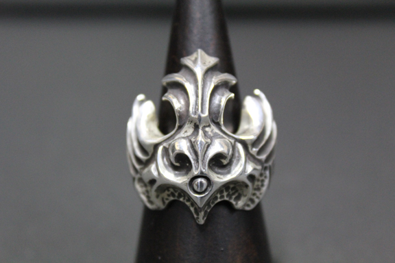 画像1: 銀紋冠輪　クレストクラウンリング・Crest Crown Ring  （受注生産品・Built to Order Products） (1)
