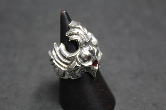 画像7: 銀紋冠輪　クレストクラウンリング・Crest Crown Ring  （受注生産品・Built to Order Products） (7)